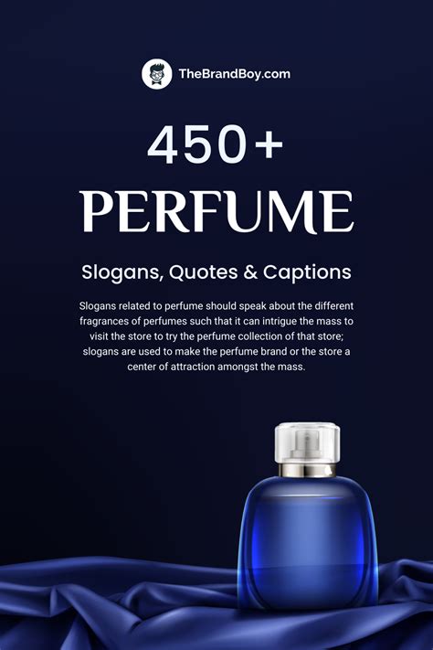 perfume business slogan